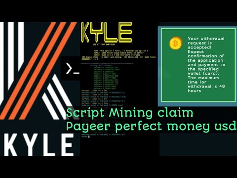 mining script claim faucet withdraw Payeer dan perfect money with ...
