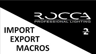 07 Import Export Macro