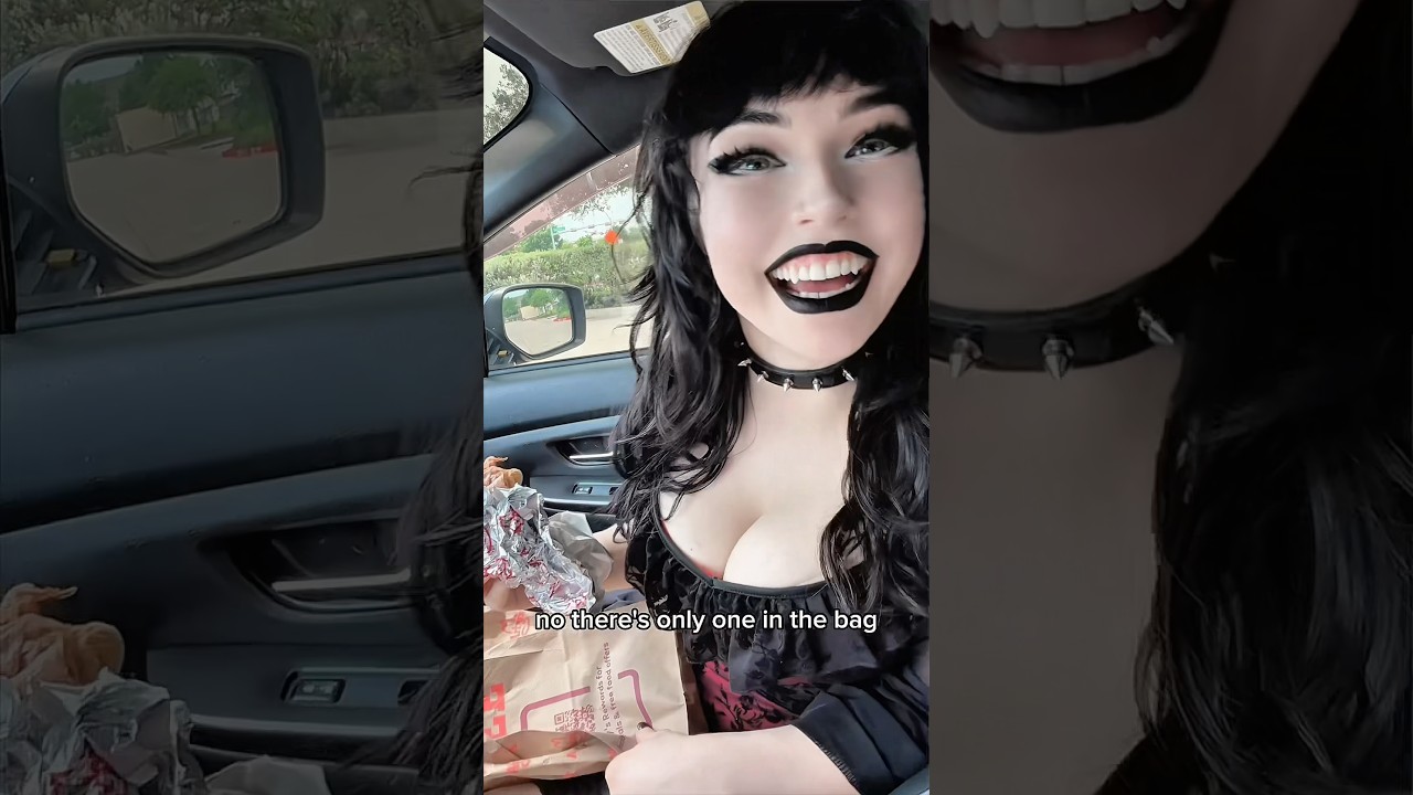 Could you handle someone like this? #goth #gothgirl #funny #humor #jokes #comedy