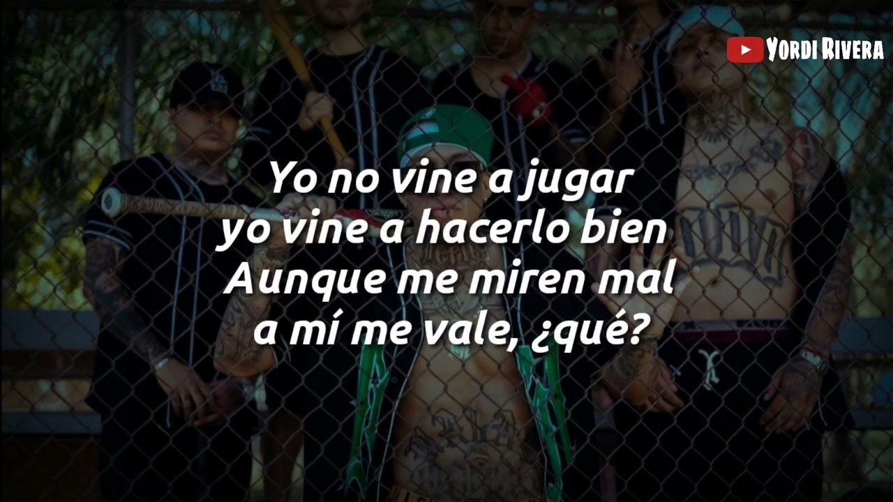 Lefty SM - No Vine a Jugar (LETRA)