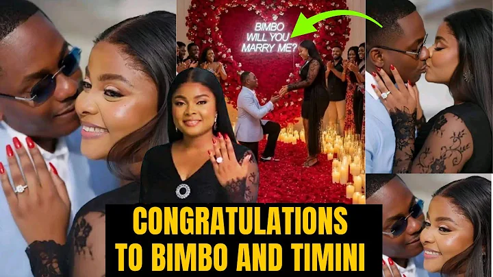 Wow! Bimbo Ademoye Confirms The Good News, Timini Reveals Their Wedding 💍, Finally Congratulations 🎉