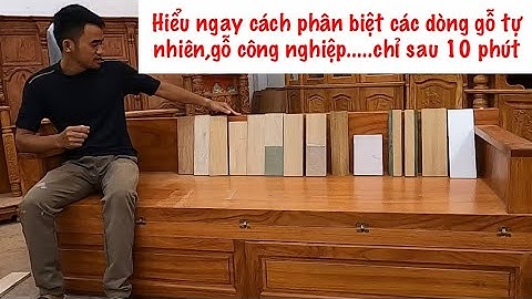 Cách nhận biết các dòng Gỗ Tự Nhiên,Gỗ Ghép,Ván Công Nghiệp,Ván Ép và Ưu Nhược điểm của từng loại...