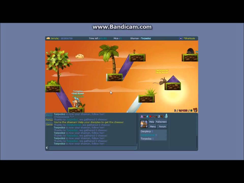 Transformice (Racing) - Jerrybc's @2856758 Speedrun + shortcut!