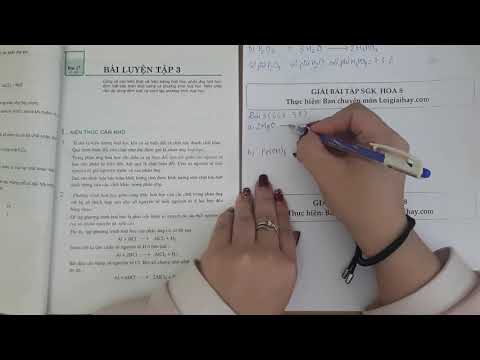 Video Giải bài 3 trang 58 SGK Hóa học 8 - youtube
