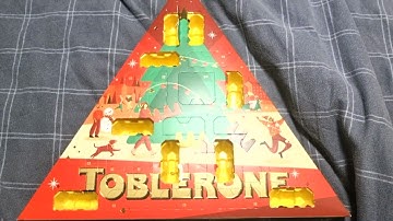 Advent Calendars: Day 9 of the Toblerone Advert Calendar 2023