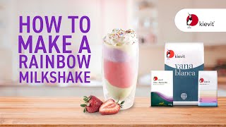 Kievit Drink Recipe for Business | Rainbow Milkshake