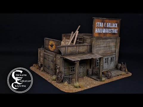 Building a house for Wild West tabletop