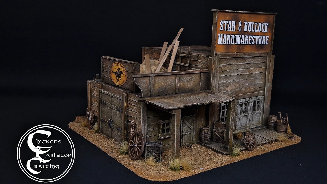 Building a house for Wild West tabletop