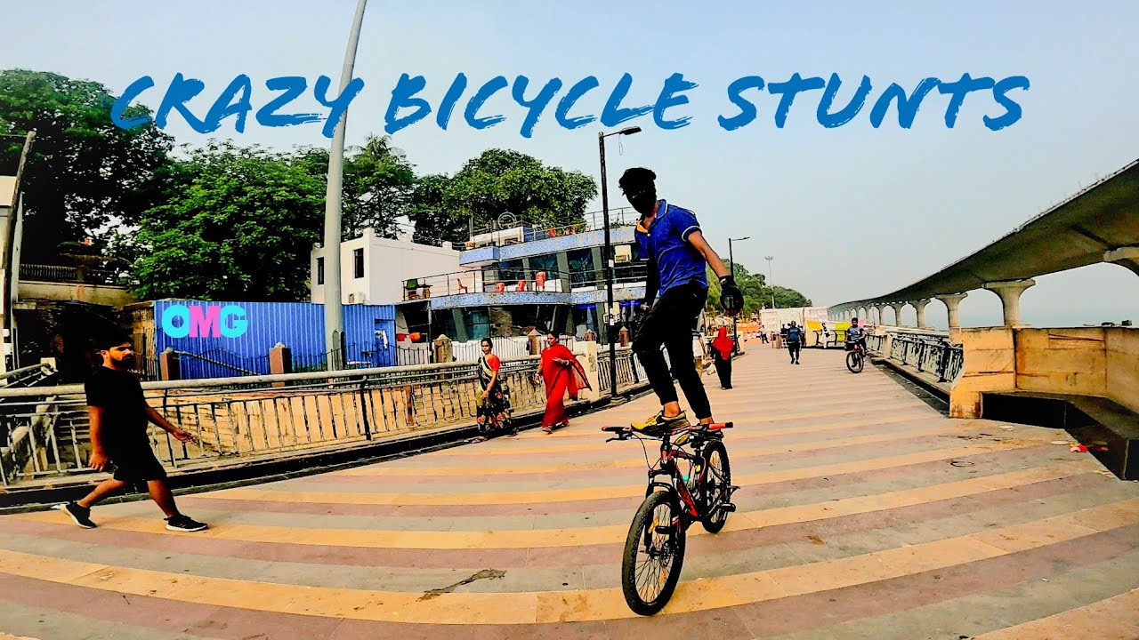 GANDHI GHAT PATNA || CRAZY BIKE STUNTS ||MV SAURAV