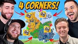 *IMPOSSIBLE* Fortnite 4 Corner Challenge ft. CouRageJD, SypherPK & Ranger