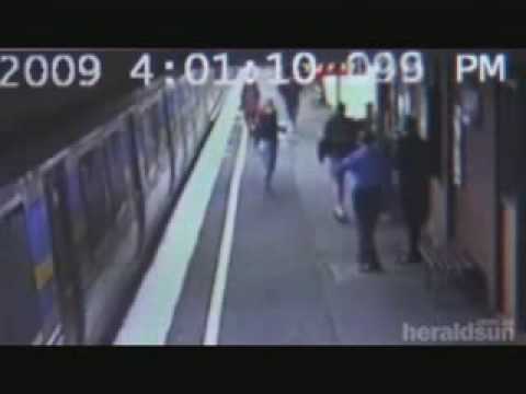 Baby Survives After train hits pram