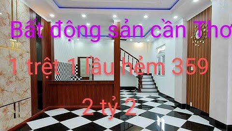 Cần Thơ bán nhà 1 trệt 1 lầu gần xí nghiệp dược đường Nguyễn Văn cừ 2 tỷ 2