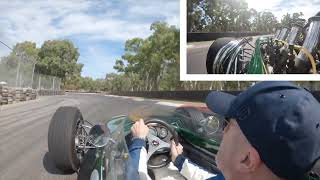 David Brabham drives Repco-Brabham BT19 in Adelaide
