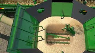 John Deere S700 Series Combine Precision Upgrade Kit for Cross Auger Shutoff & Adjustable Spout