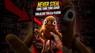 Never Steal Tung Tung Tung Sahur And Tralalero Tralala Plushie 😱🧸🚫