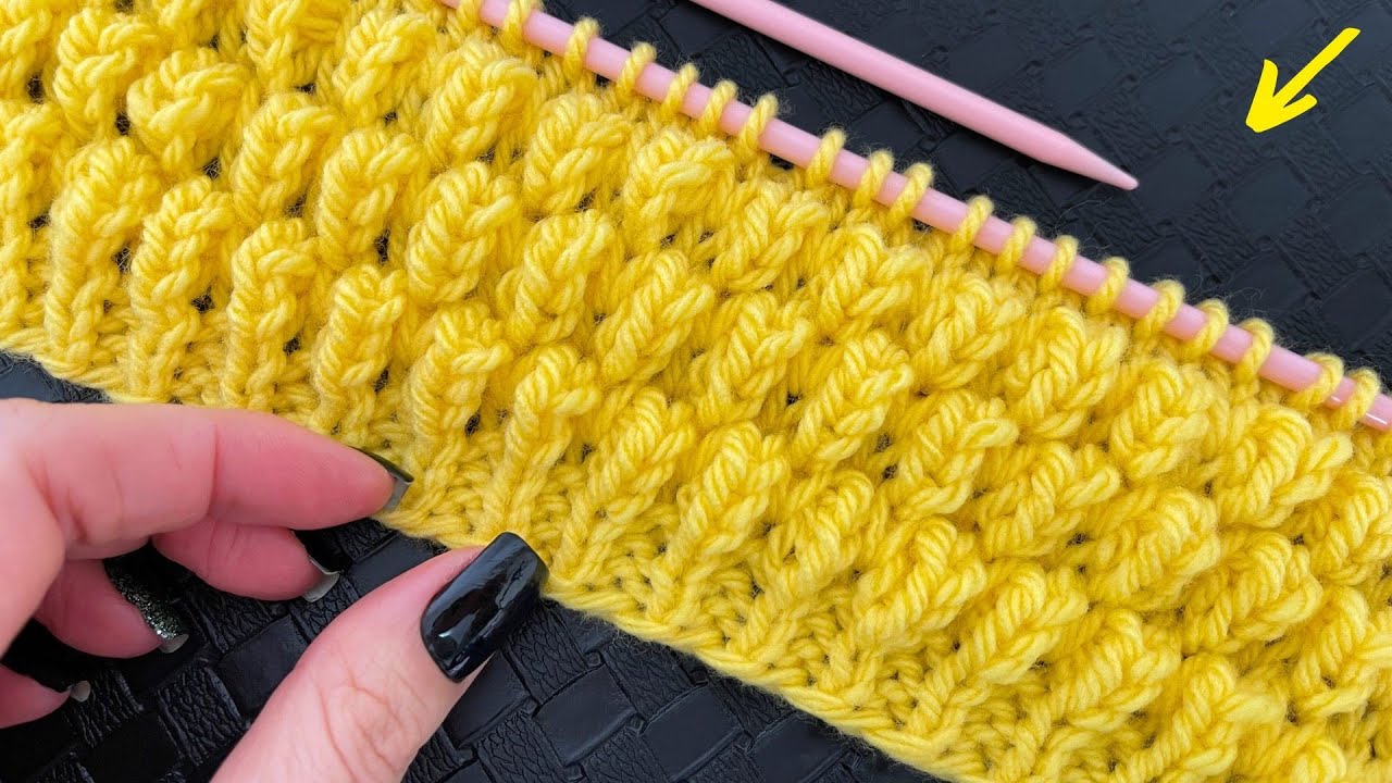 ОЧЕНЬ ЛЕГКИЙ ВЯЗАТЕЛЬНЫЙ СТЕЖОК