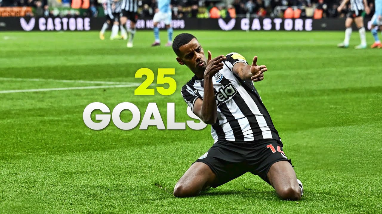 Alexander Isak - All 25 Goals for Newcastle So Far