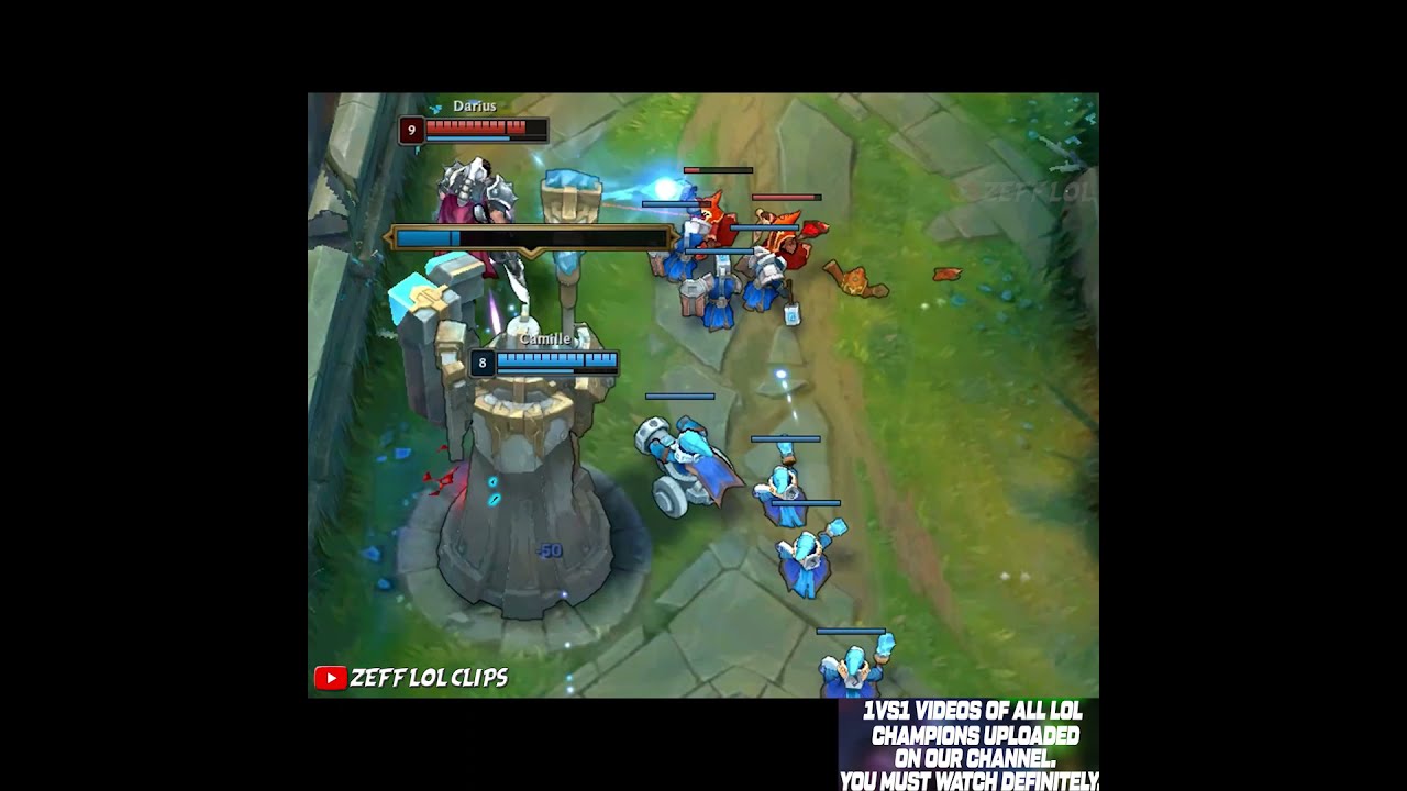 Darius vs Camille 🔥 League of Legends #shorts #lol - YouTube