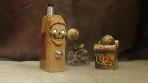 custom wooden vape boxmod