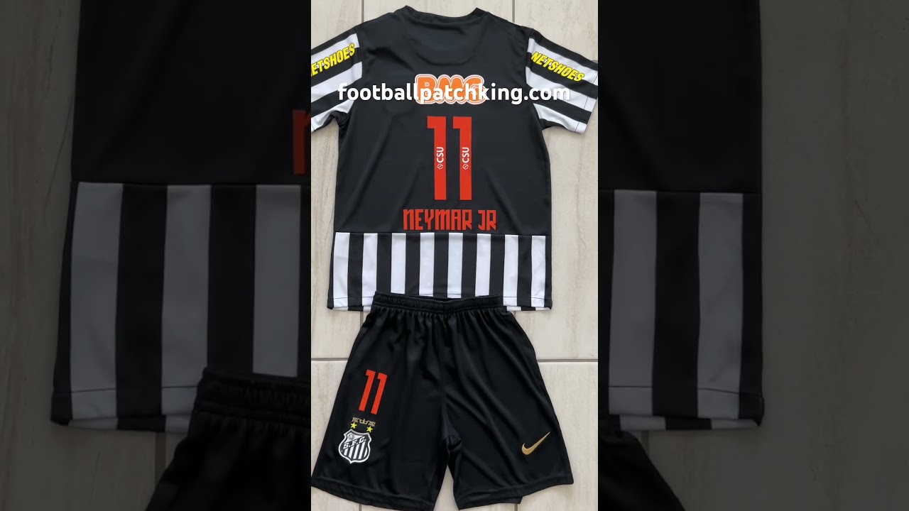Neymar Jr. #11 Santos FC 2012/13 Home Jersey - 