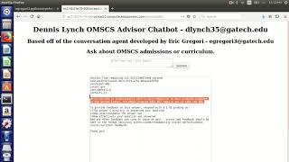 Dennis Lynch - Final Presentation (OMSCS 6460 Fall 2017 Semester)
