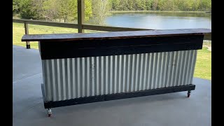 Building a Portable Bar for in the Barn