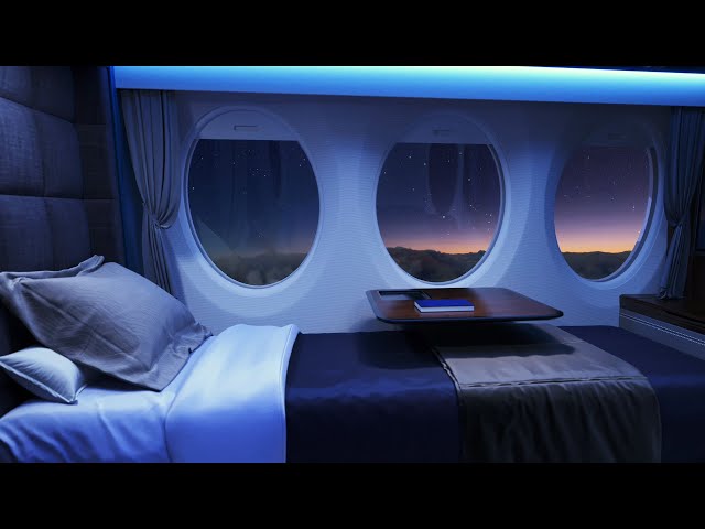 Sleep in Luxury Aboard Your Private Jet | Airplane White Noise for Sleeping class=