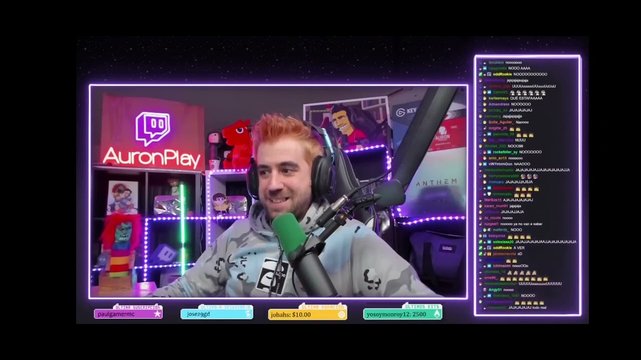 AuronPlay,JuanSGuarnizo,Axozer y Reborn reaccionan a clip de xTheFocuSx😂