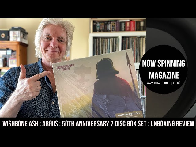 Wishbone Ash Argus 50th anniversary 7 Disc Box Set : Unboxing