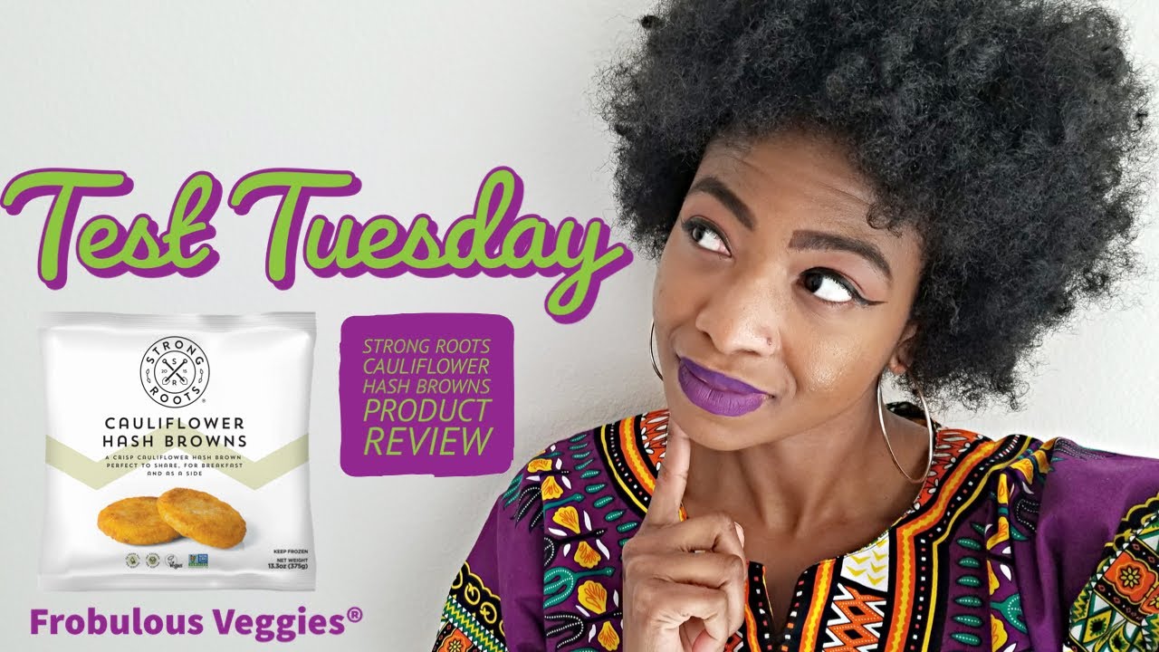 TestTuesday Strong Roots Cauliflower Hash Browns Food Review YouTube