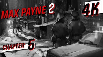 [4K 60] MAX PAYNE 2 (Hard Boiled). Walkthrough part 5 - Waking Up From The American Dream
