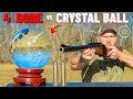 4 BORE Rifle vs GIANT Crystal Ball (The Biggest Rifle Ever !!!)