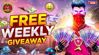 [🔴LIVE] FREE WEEKIY GIVEAWAY💎 | DIAMOND💎GIVEAWAY | ROAD TO 100K😇 @rushgamerbdlive screenshot 1