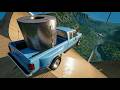 High Speed Car Jumps #8 - BeamNG Drive
