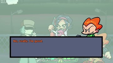 FNF Psych Engine 0.6.3: Vs Garcello - Dialogue script (box + portraits + font + background color)