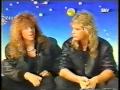 Joey Tempest & Ian Haugland Interview SKY TV 1986