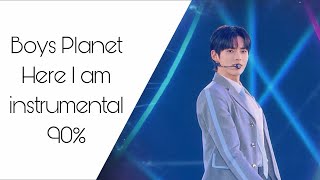 [90% official instrumental] - BOYS PLANET - '난 빛나 (Here I Am)