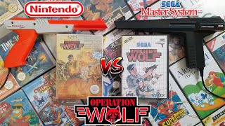 💢 Versus 💢 OPERATION WOLF 🔸 Nintendo NES 🆚 Sega Master System