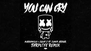Смотреть клип Marshmello X Juicy J - You Can Cry (Ft. James Arthur) (Thrdl!Fe Remix) [Official Audio]