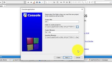 1_Cài đặt Code Blocks và viết chương trình C++ đầu tiên