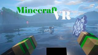 Minecraft VR 1# #quest #vr  #minecraft #minecraftvr