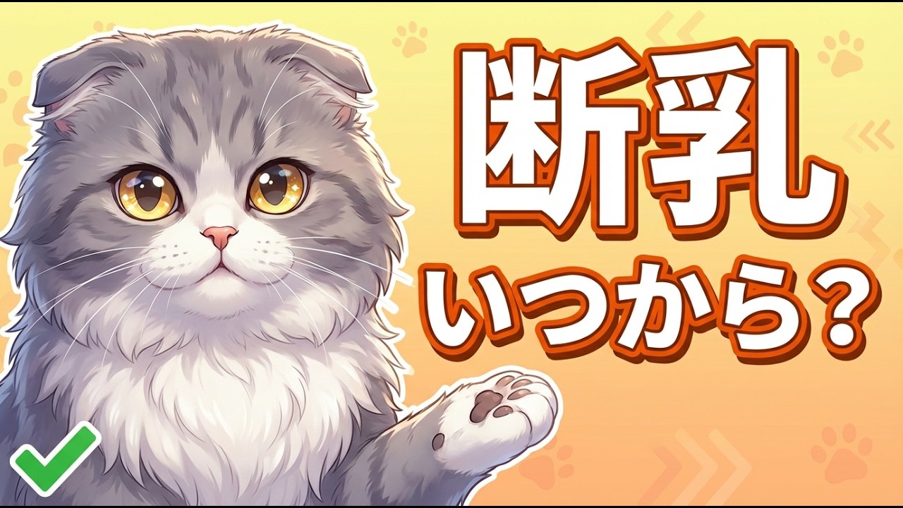 子猫の断乳はいつから？上手な離乳への切り替え方と注意点