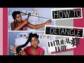 Natural Hair | How to detangle Natural Hair | Obaa Yaa Jones