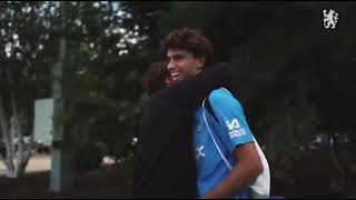 Pedro neto meets his countryman Joao Felix after completing his move to Chelsea 💥