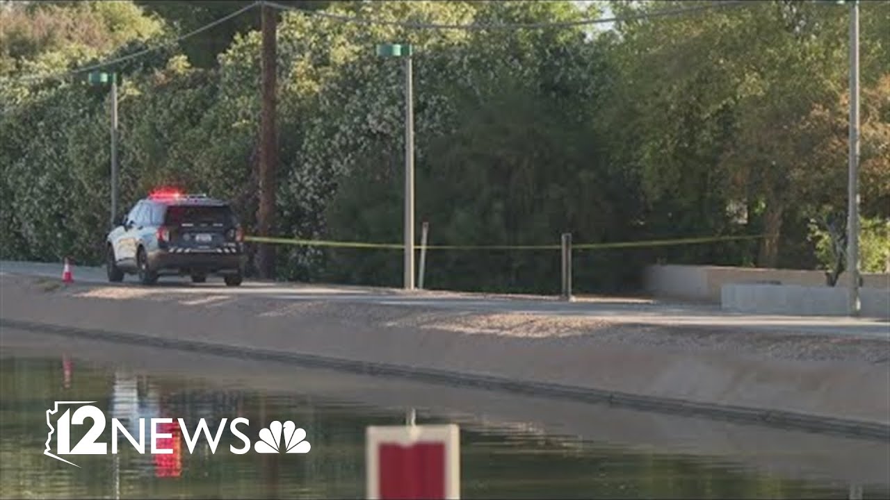 Police investigating body found in a canal in Arizona - YouTube