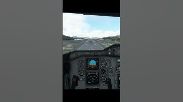 Stutters right at touchdown... #shorts