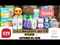 CVS &amp; WALMART/IBOTTA HAUL ROUND #2 OCT. 30,2108