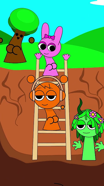 Pinki Oren Vineria APT Sprunki incredibox #sprunki #animation
