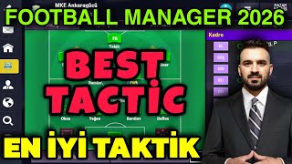 Fm 26 En İyi̇ Takti̇k Best Tacti̇c Football Manager 2026 Mobile