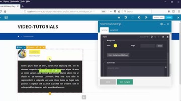 Testimonial element - XTRA WordPress Theme